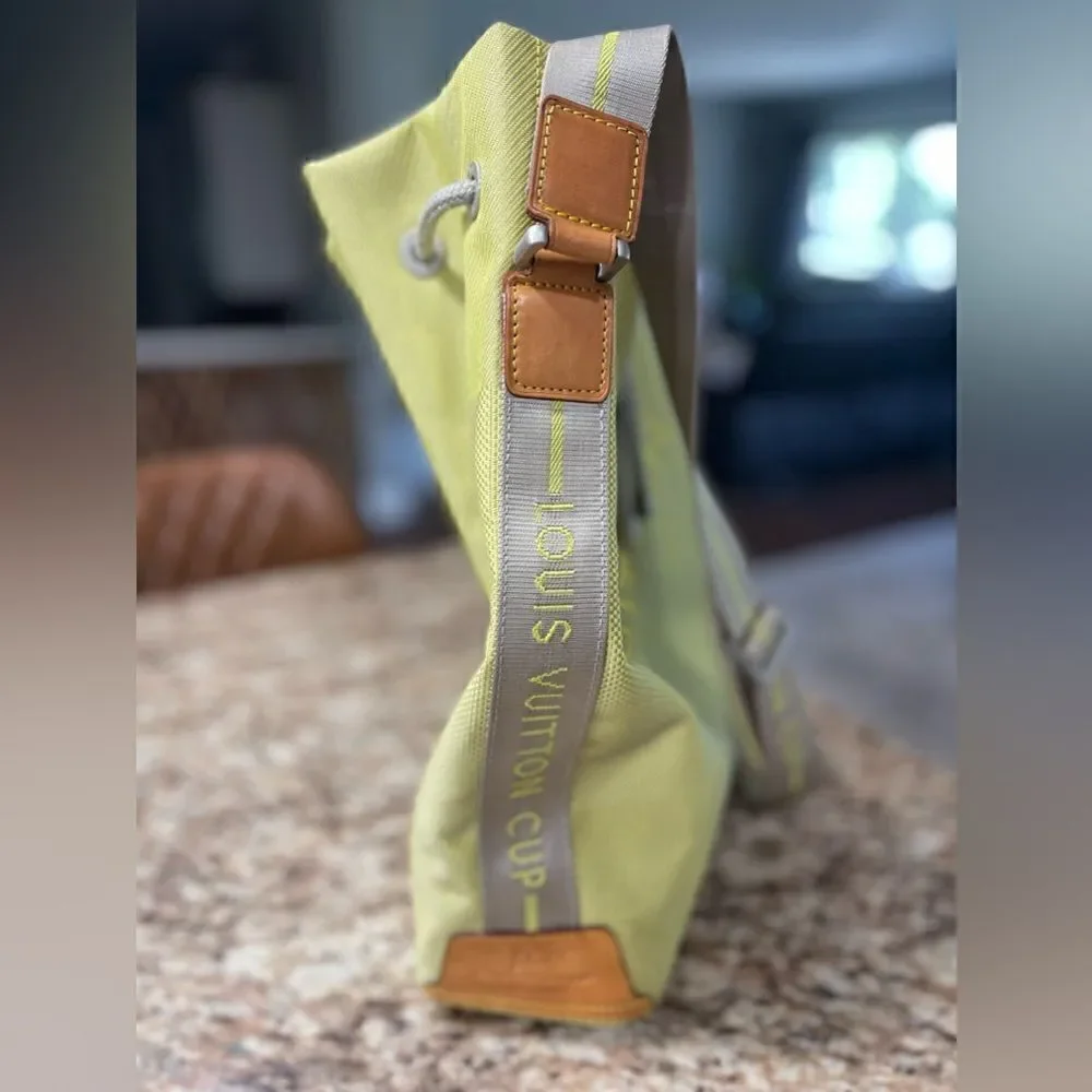 RARE Louis Vuitton 2002 Damier Geant LV Cup Volunteer Bag - Picture 4 of 13